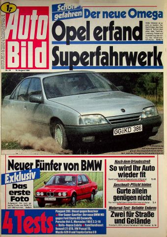 Deckblatt Auto Bild (34/1986)